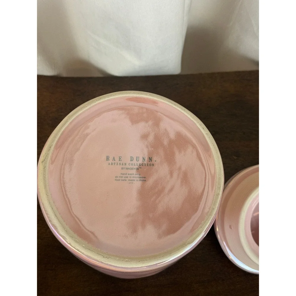 Rae Dunn Pink‎ Iridescent 